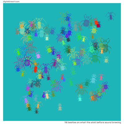 What the Atoll before Sound Brewing — 118 beetles