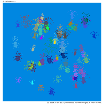 Self-possessed Acre throughout the Winding — 62 beetles