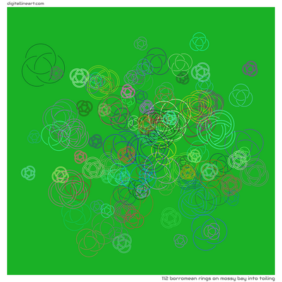 Mossy Bay into Toiling — 112 Borromean rings