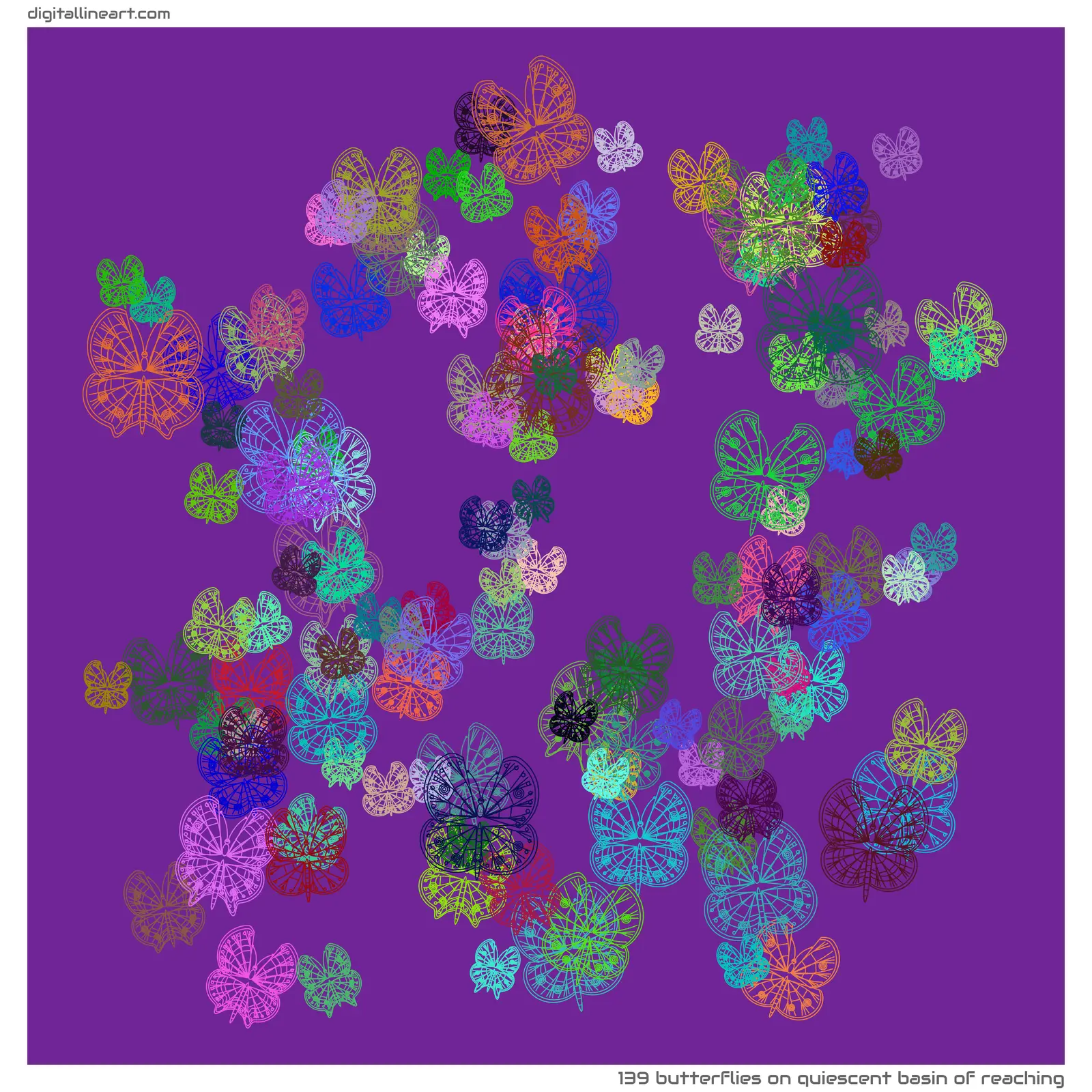 Quiescent Basin of Reaching — 139 butterflies