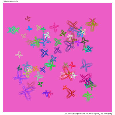 Trusty Bay on Working — 65 butterfly curves