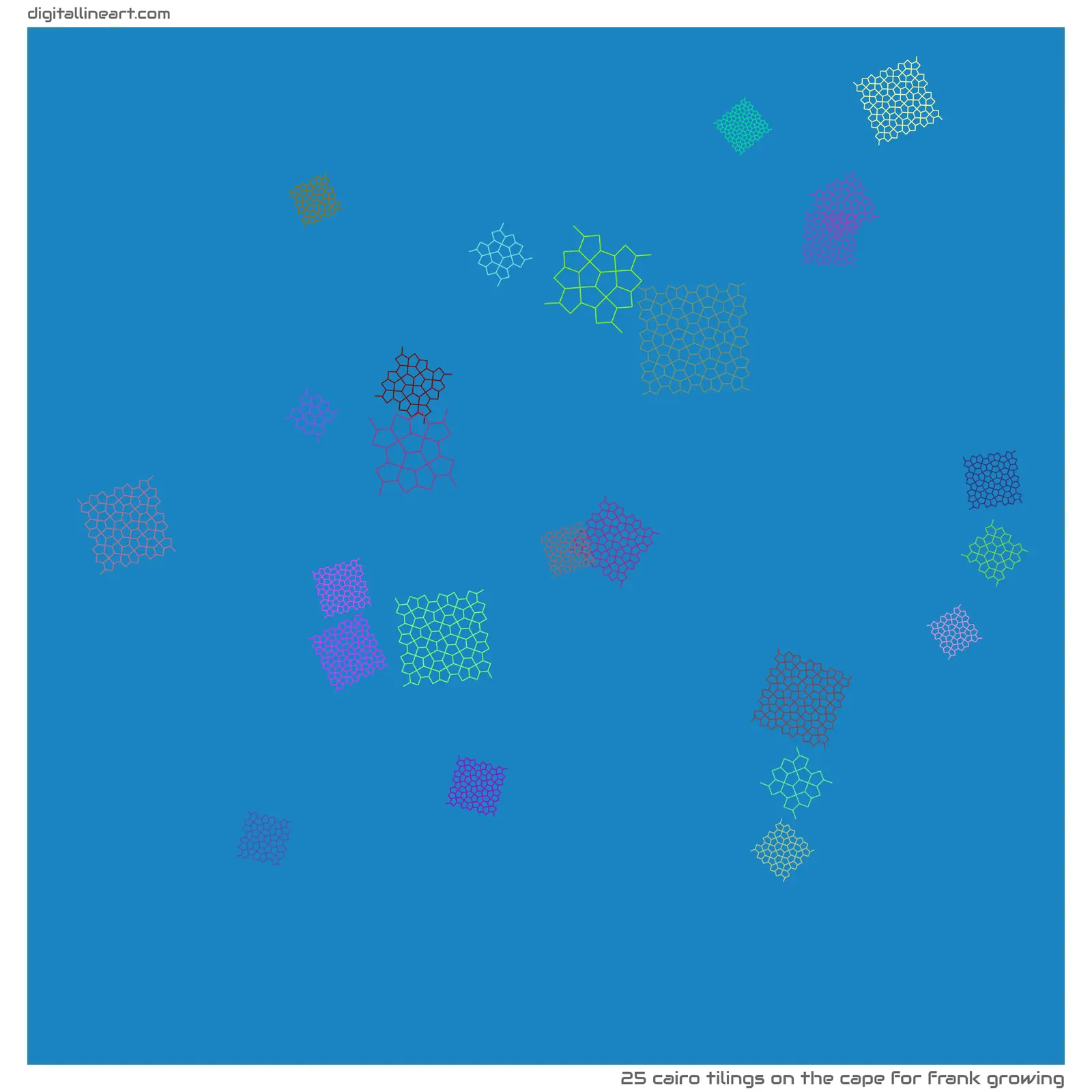 The Cape for Frank Growing — 25 Cairo tilings