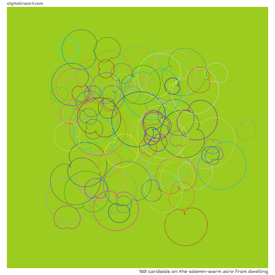 The Solemn-warm Acre from Dwelling — 90 cardioids
