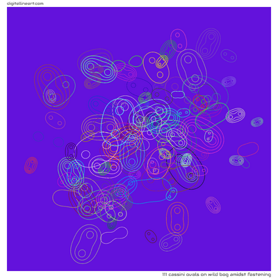 Wild Bog amidst Fastening — 111 Cassini ovals