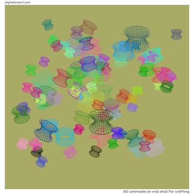 Wild Atoll for Crafting — 85 catenoids