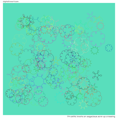 Sagacious Acre up Crossing — 114 Celtic knots