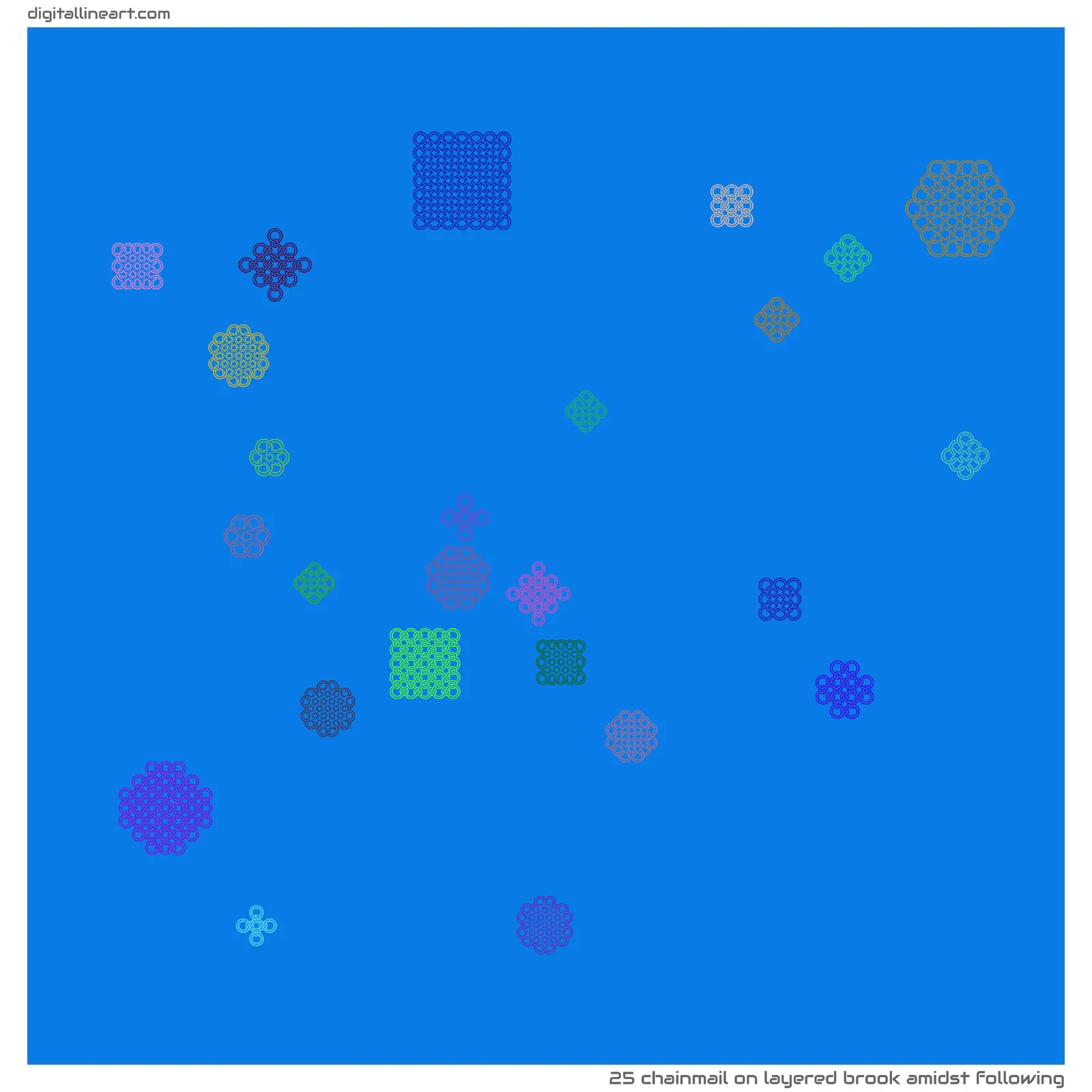 Layered Brook amidst Following — Chainmail, 25 elements