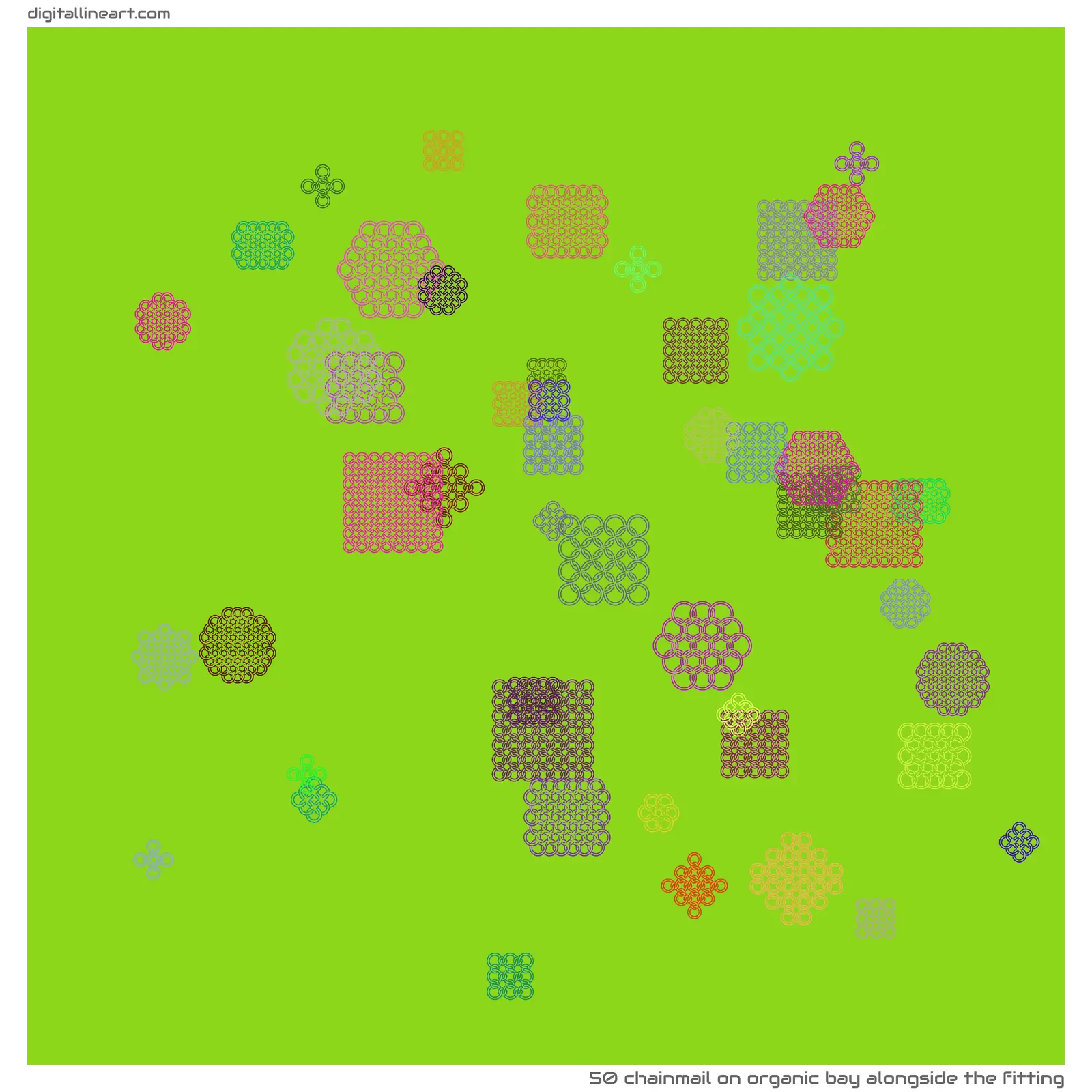 Organic Bay alongside the Fitting — Chainmail, 50 elements