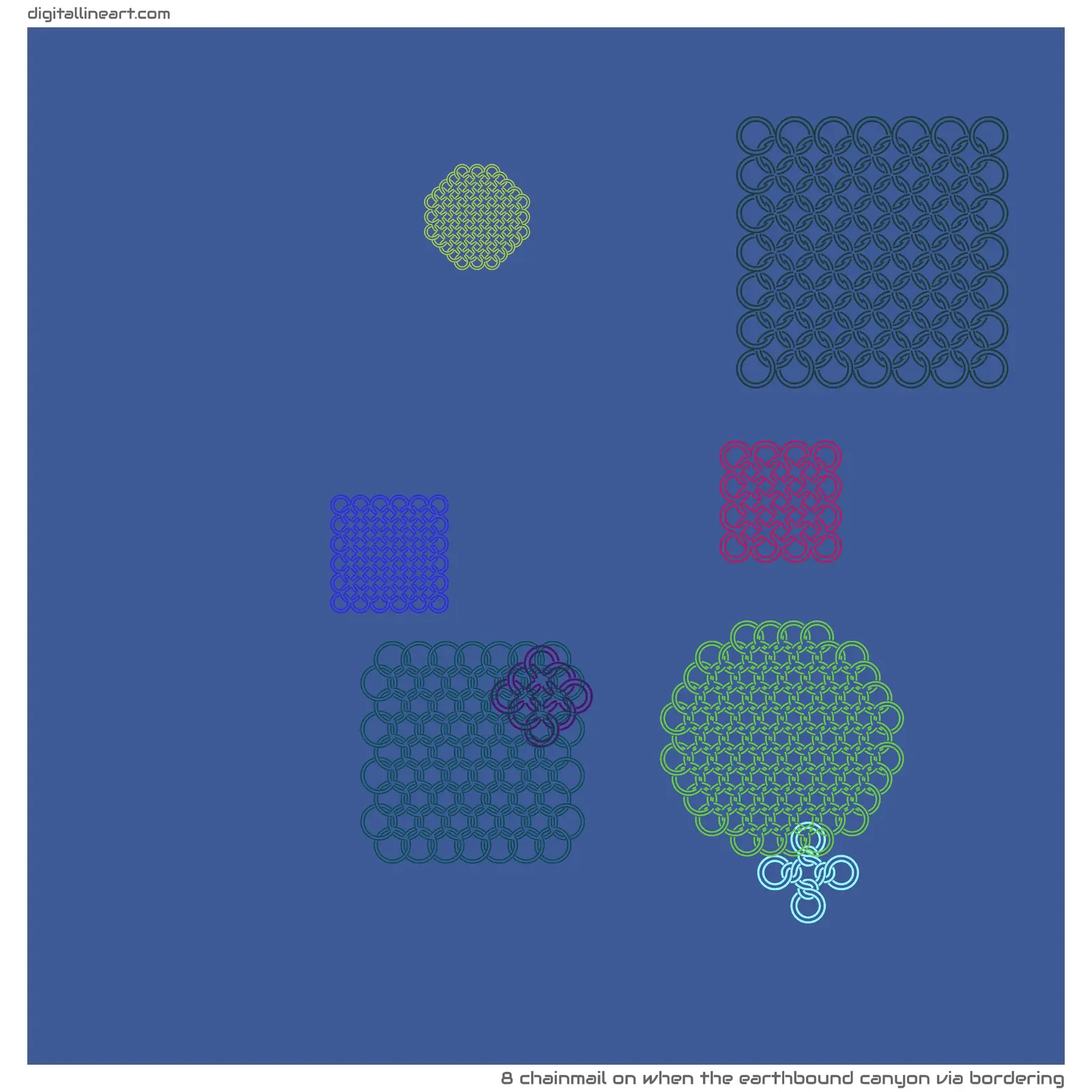 When the Earthbound Canyon via Bordering — Chainmail, 8 elements