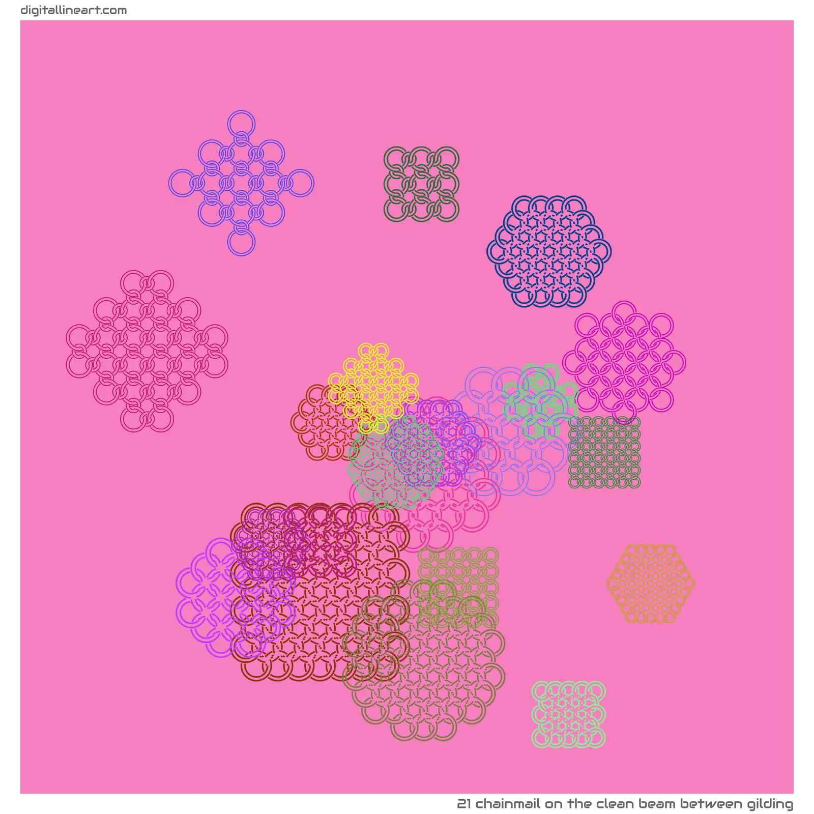 The Clean Beam between Gilding — Chainmail, 21 elements