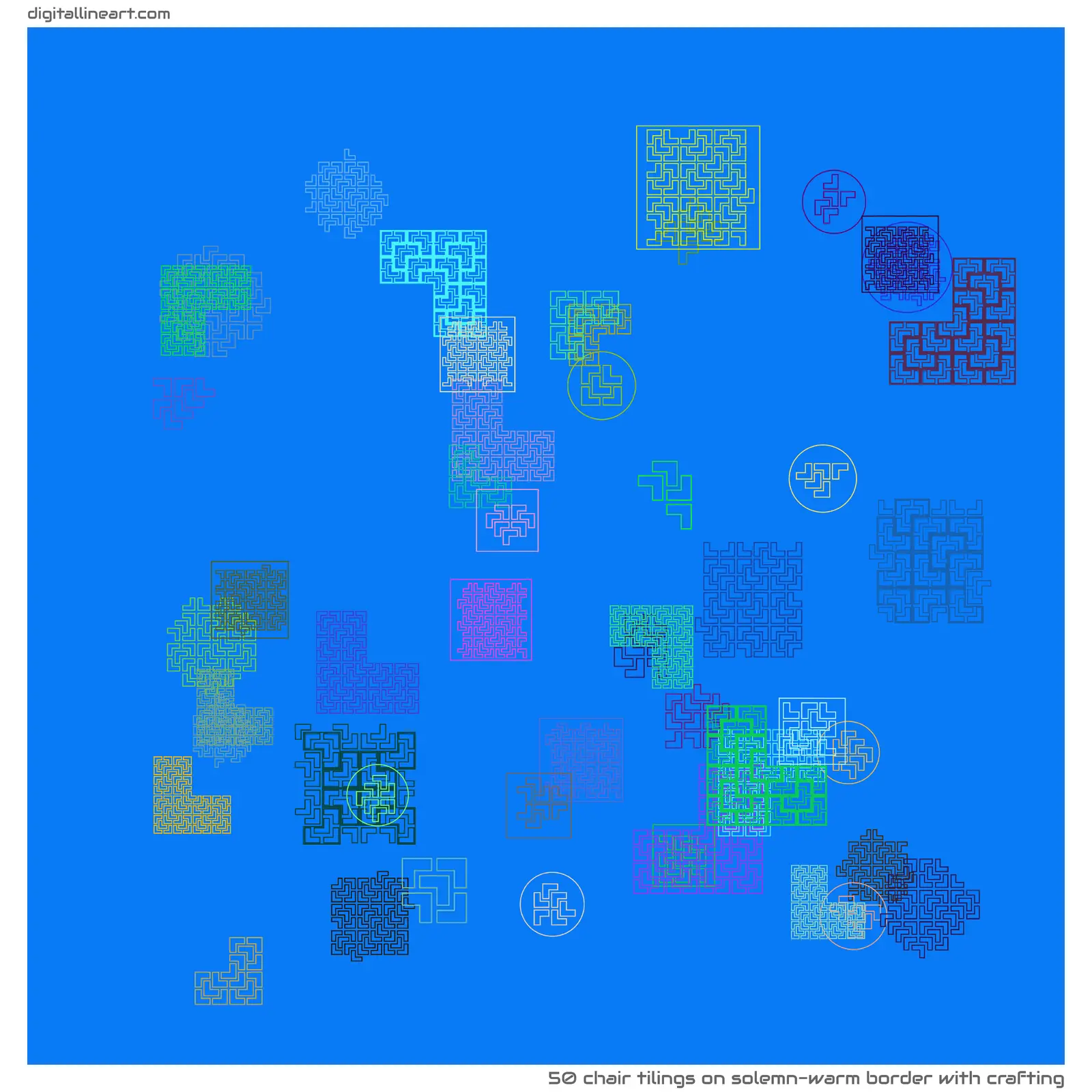 Solemn-warm Border with Crafting — 50 chair tilings