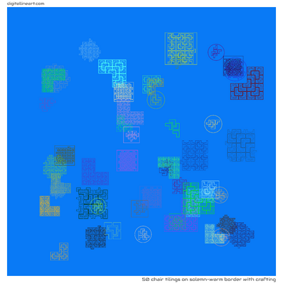 Solemn-warm Border with Crafting — 50 chair tilings