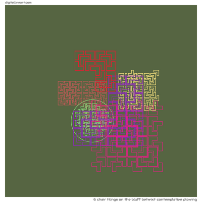 The Bluff betwixt Contemplative Plowing — 6 chair tilings