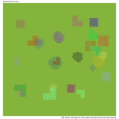 The Plain Brook Around Inscribing — 25 chair tilings