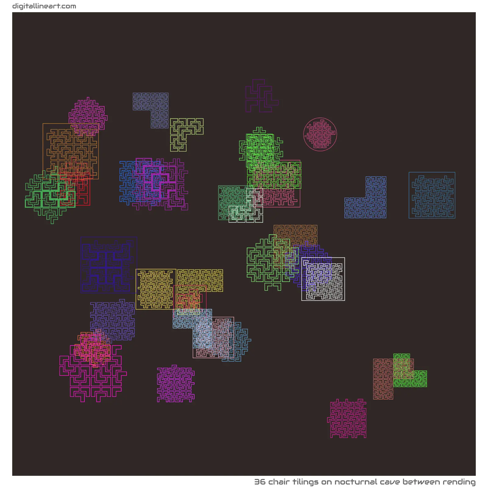 Nocturnal Cave between Rending — 36 chair tilings