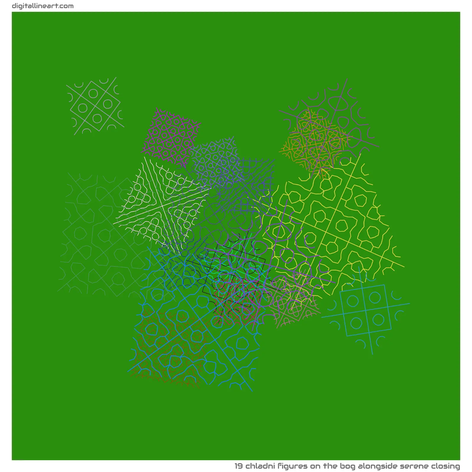 The Bog alongside Serene Closing — 19 Chladni figures