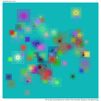 When the Honest Alcove via Spanning — 91 circle inversions