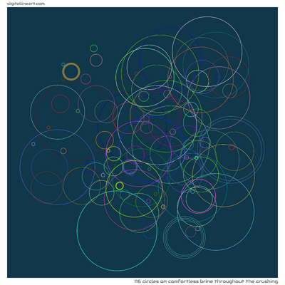 Comfortless Brine throughout the Crushing — 116 circles