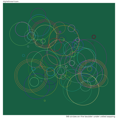 The Boulder under Veiled Sapping — 90 circles