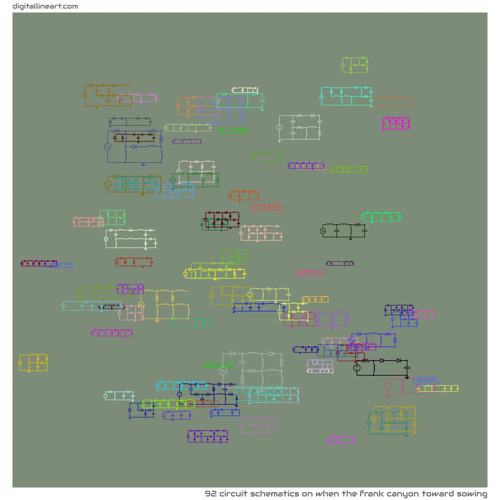 When the Frank Canyon toward Sowing — 92 circuit schematics