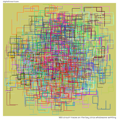 103 Circuit Traces in The Bay circa Wholesome Settling