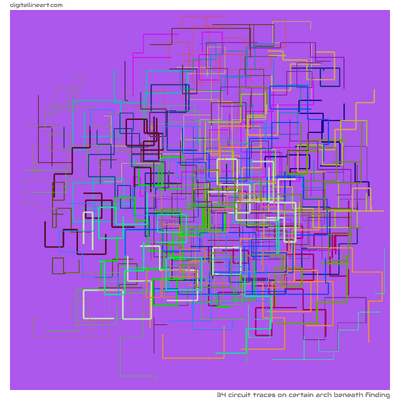 34 Circuit Traces in Certain Arch beneath Finding