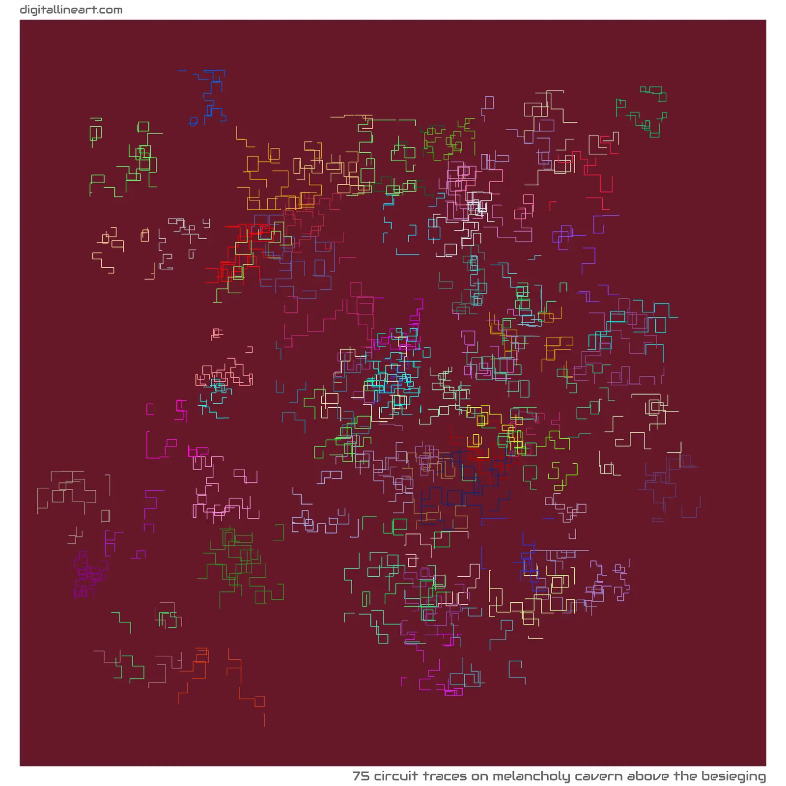 Melancholy Cavern above the Besieging — 75 circuit traces