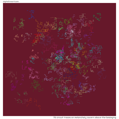 Melancholy Cavern above the Besieging — 75 circuit traces