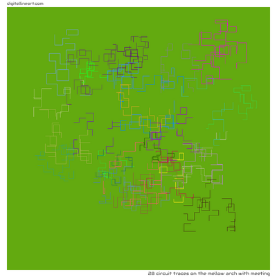 The Mellow Arch with Meeting — 28 circuit traces