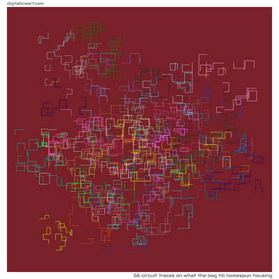 What the Bog till Homespun Housing — 56 circuit traces