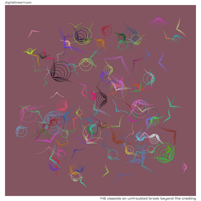 Untroubled Brook beyond the Cradling — 146 cissoids