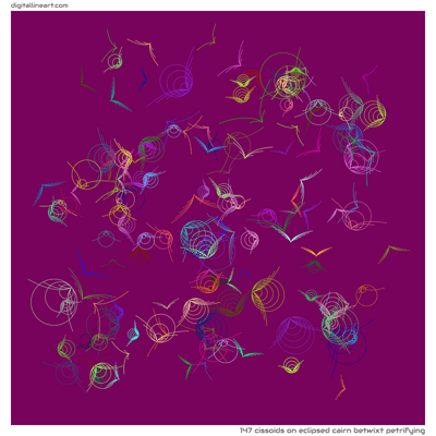 Eclipsed Cairn betwixt Petrifying — 147 cissoids