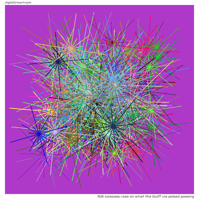 150 Compass Rose in What the Bluff via Poised Passing