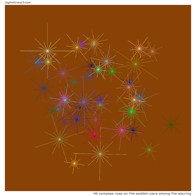 The Sodden Cave among the Souring — Compass Rose, 46 elements