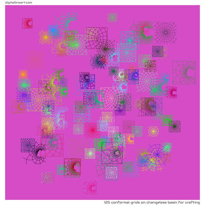 Changeless Basin for Crafting — 125 conformal grids