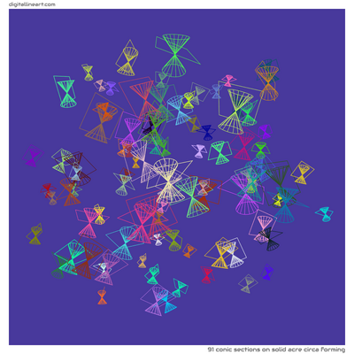 Solid Acre circa Forming — 91 conic sections