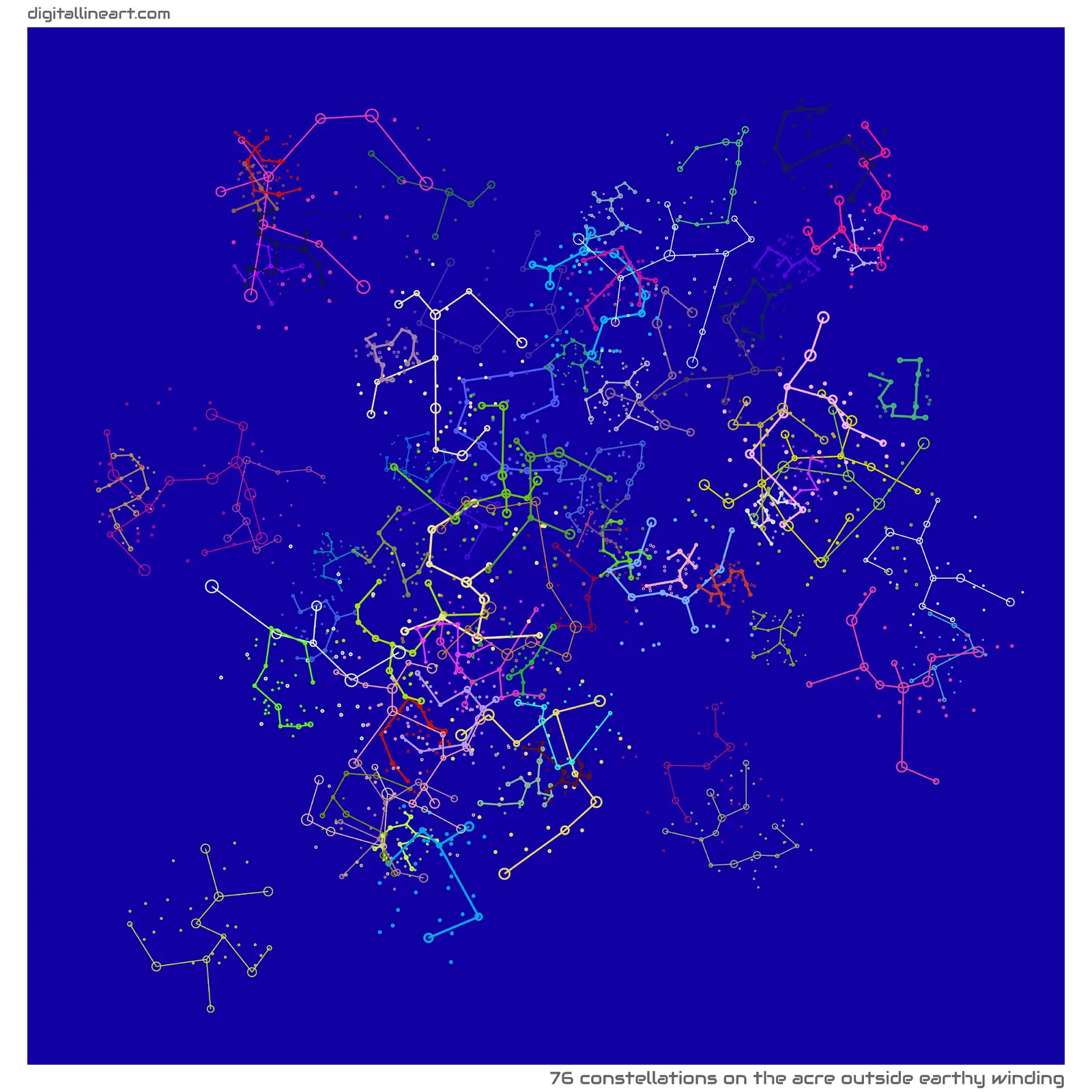 The Acre outside Earthy Winding — 76 constellations