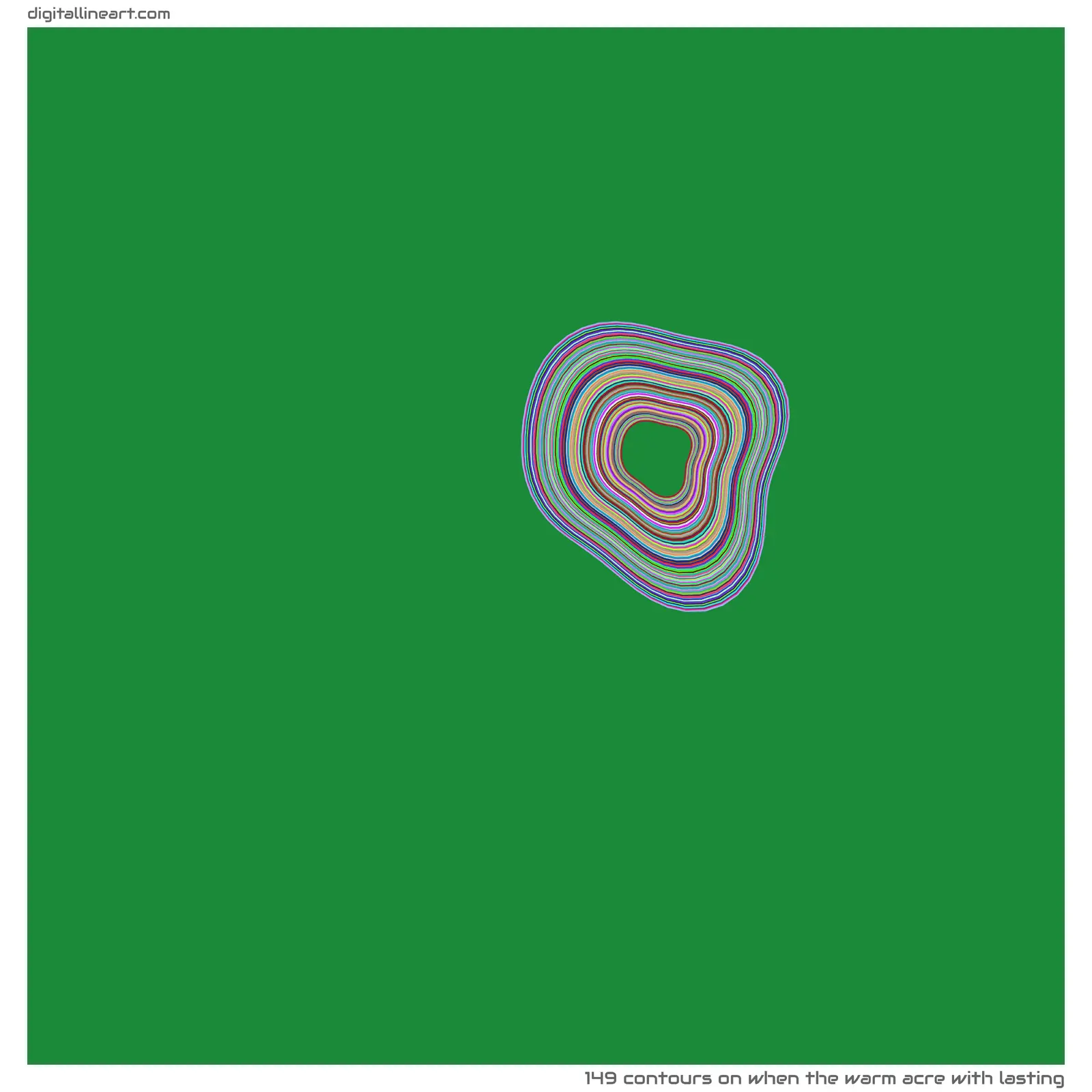 When the Warm Acre with Lasting — 149 contours