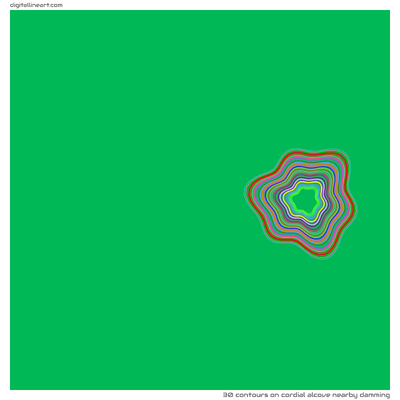 Cordial Alcove nearby Damming — 30 contours
