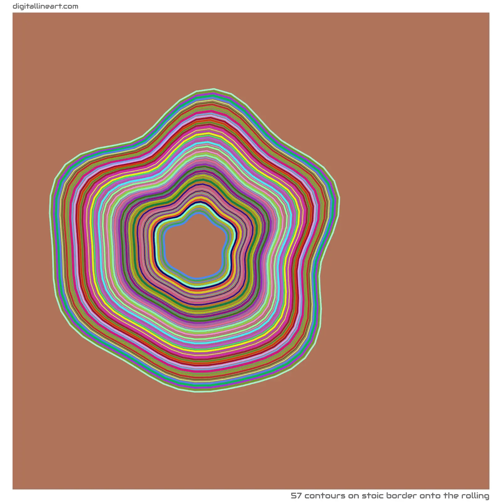Stoic Border onto the Rolling — 57 contours