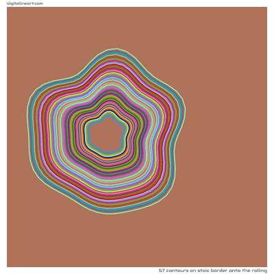 Stoic Border onto the Rolling — 57 contours
