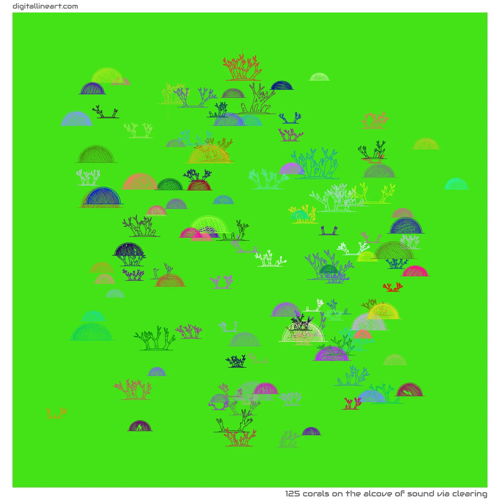 The Alcove of Sound via Clearing — 125 corals