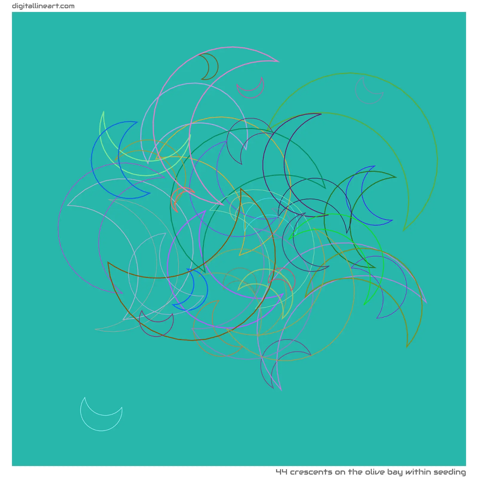 The Olive Bay within Seeding — 44 crescents