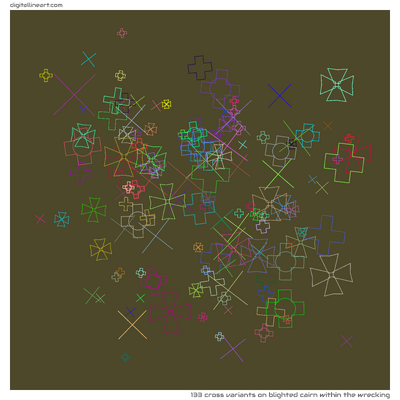Blighted Cairn within the Wrecking — 133 cross variants