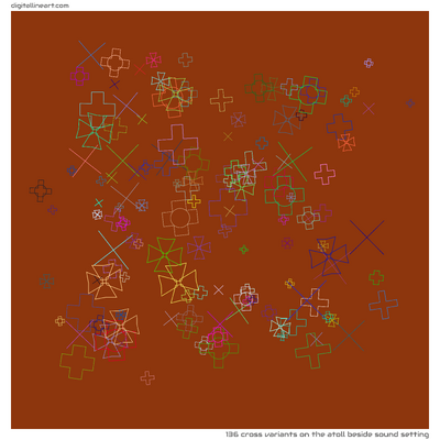 The Atoll beside Sound Setting — 136 cross variants