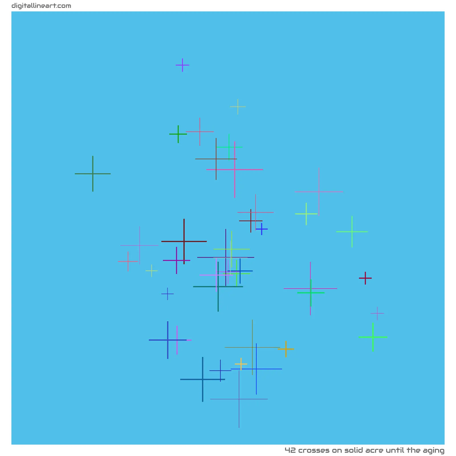 Solid Acre until the Aging — 42 crosses