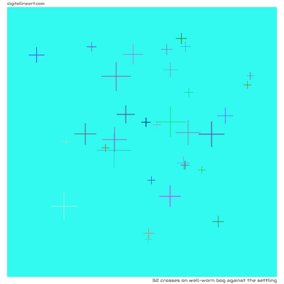 Well-worn Bog Against the Settling — 32 crosses