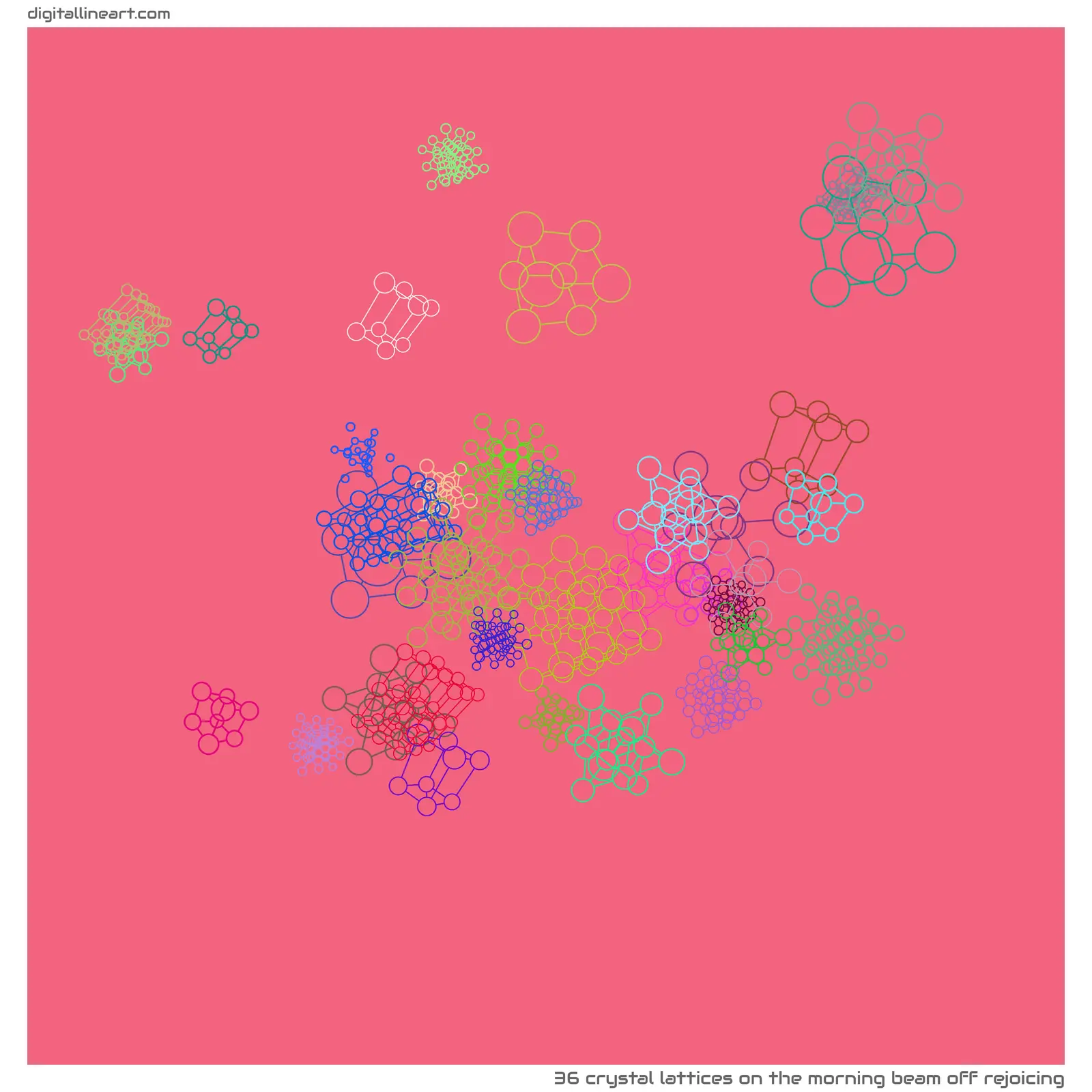 The Morning Beam off Rejoicing — 36 crystal lattices