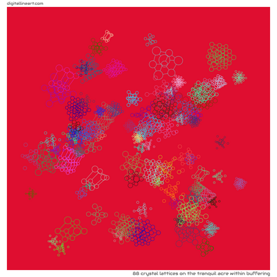 The Tranquil Acre within Buffering — 88 crystal lattices