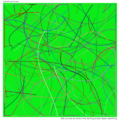 123 Curves in When the Earthy Brook down Abetting